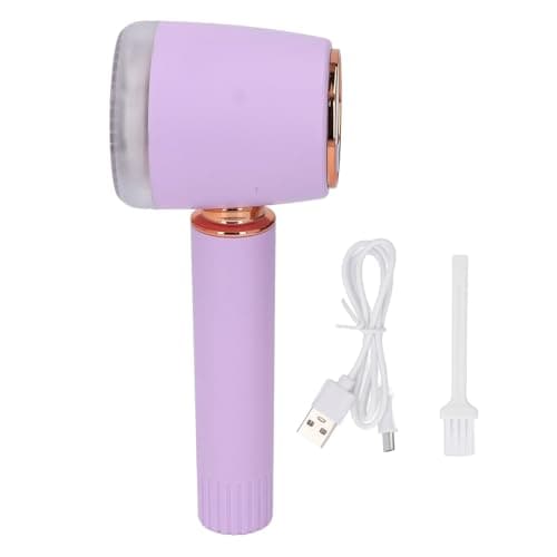 Fabric Shaver, USB Rechargeable 6 Blade LED Lint Remover for Sweater