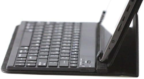 Navitech Folding Leather Folio Case & Stand With Bluetooth Keyboard Compatible With Blackview Tab18 Tablet 12 Inch — view 3