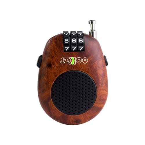 SZCQ Retractable Cable Combination Lock 27 Inch Security Password Lock Steel ABS Padlock for Luggage Travel,Snowboard,Bike,Stroller and Suitcases and Helmet