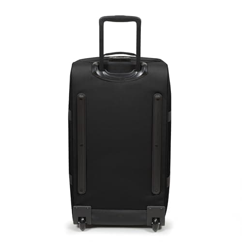 Eastpak Tranverz M Medium Suitcase 78L (67 x 35.5 x 30 cm), Durable Rolling Luggage, Lightweight Travel Bag with Double Compartments, Telescopic Handle & TSA Lock - BLACK — view 4
