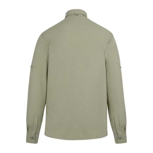 Regatta Mens Anti-Insect Travel Light Long Sleeve Shirt, Abbeystone, XL — view 5