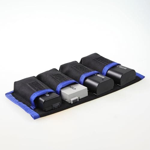 Selens 2Pcs DSLR Camera Holder Case Pouch Bag (4 Pocket), Blue — view 2