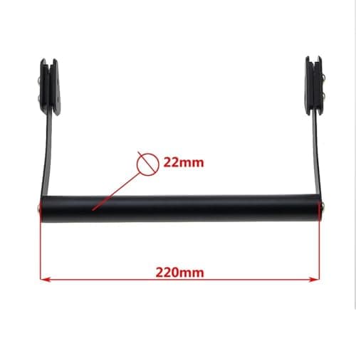 handlebar GPS mount for motorcycle Rechargeable Mobile Phone Navigation Stand Motorcycle Holder For Versys 650 KLE650 2015-2019(1) — view 3