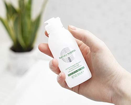 Baylis & Harding Jasmine and Apple Blossom Anti Bacterial Hand Sanitiser Gel, 50 ml, (Pack of 12) - Vegan Friendly — view 3