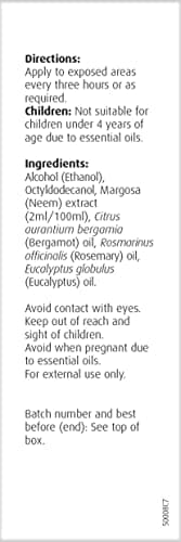 A.Vogel Neem Insect Repellent Spray | Made from Neem Seed Extract | DEET-Free Herbal Repellent for Insects Such as Midges, Mosquitos and Flies | 50ml — view 3
