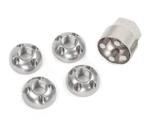 4 x M8 Fits TentBox/Roof Tent - Anti-Theft Security Nuts Tamperproof Lock Nut Set - Secure Your Adventures