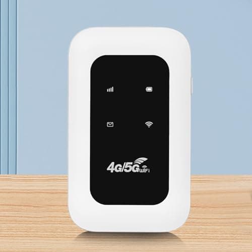 LYEAA 4G LTE Mobile WiFi Router with SIM Card Slot 150Mbps Mini Hotspot (LCD Asian) — view 4