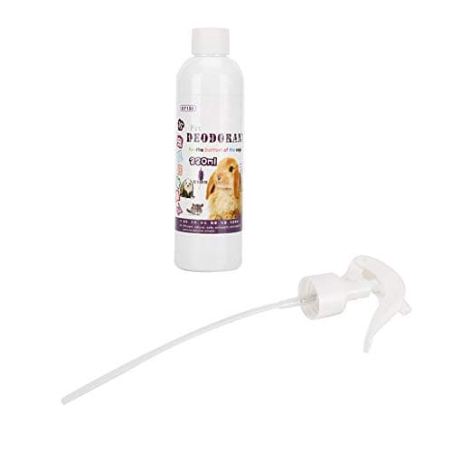 Atyhao Pet Odor Eliminator, Lavender Scented Stain and Odor Remover for Small Animal Cages, Removes Urine Feces Vomit Drool, for Hamster Rabbit Guinea Pig Ferret Owners and Multi Pet Households