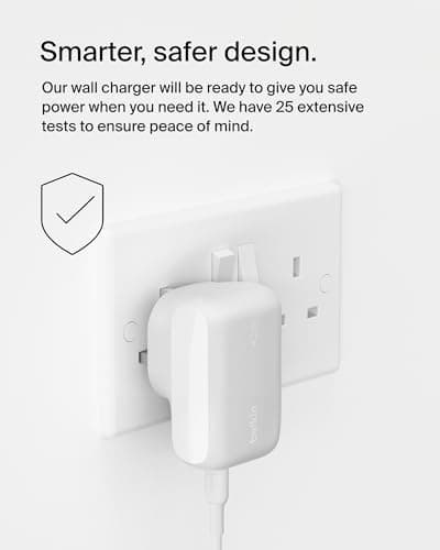 Belkin BoostCharge 42W Dual Port Wall Charger with USB-C and USB-A — view 6