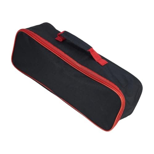 MCAOAL Road-Trip Car Vacuum Organizer Bag Oxford Fabric, Red — view 4
