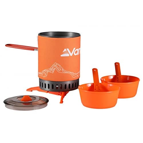 Vango 1L Ultralight Heat Exchanger Camping Pot Lightweight Outdoor High Efficiency Foldable Portable for Hiking, Backpacking, Travel (387g) — view 6