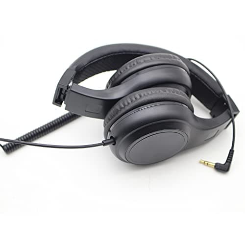 Saidbuds Retractable Wired Stereo Headphones Foldable Over Ear Headphone with Deep Bass Portable for Home Office Travel Virtual Schooling — view 6