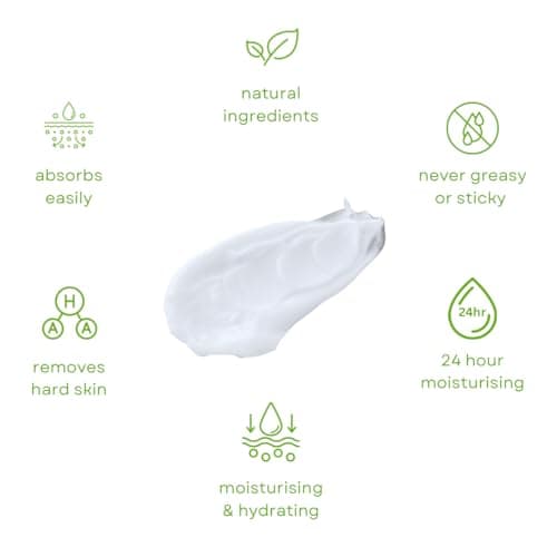 Intensive Foot Repair Cream For Cracked Heels And Dry Skin by Get Fresh Rescue Me Foot Moisturiser, Heel Balm for Callouses and Hard Skin Refreshing Lemongrass Travel Size 56g — view 5