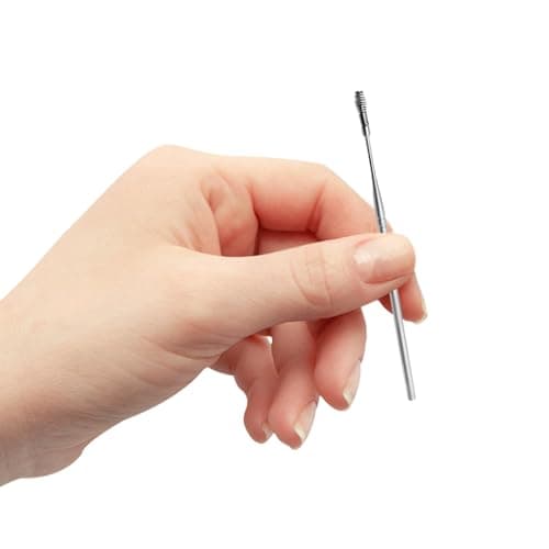10pcs Stainless Steel Spring Earwax Removal Tool for Safe Travel Use — view 4