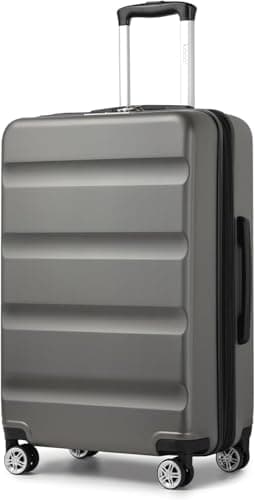 Kono 28 Inch Large Suitcase Expandable ABS+PC Hard Shell Checked Luggage