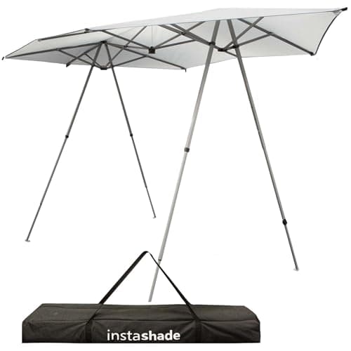 Sun Shade | 6-10 Person | Cooling Material | 4 Position | White