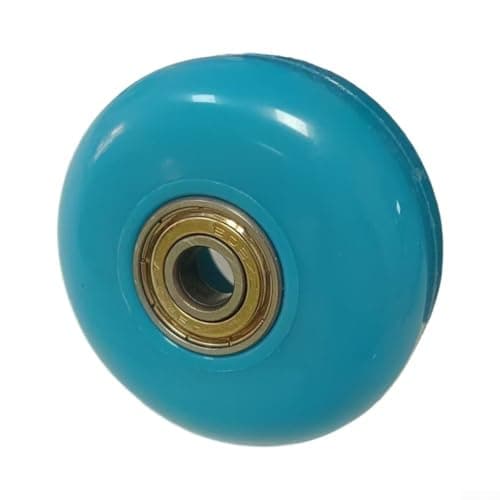 Suitcase Repair Wheels 56x24mm Plastic Core Suitcase Repair Wheels(Blue)