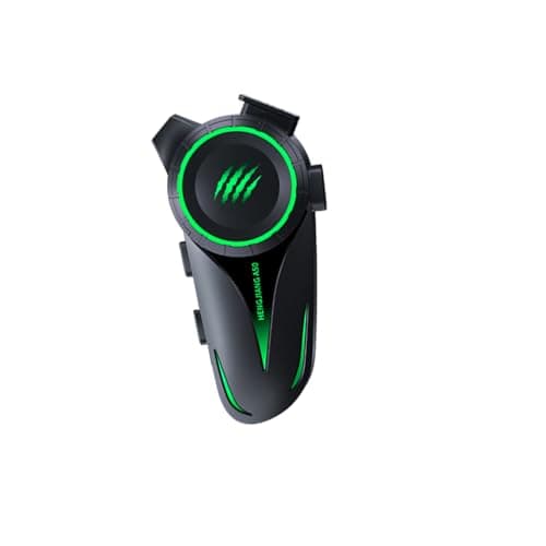 Tomvorks BT Motorcycle Helmet Headset Wireless Noise Cancellation Headphones for Riding Skiing Sport ABS 188g 30H Battery Life — view 3
