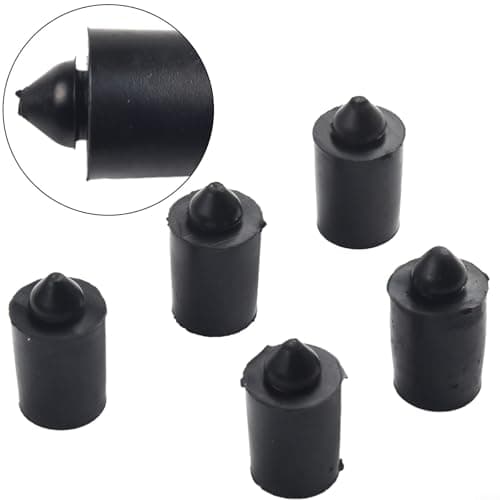 For Nissan Car Trunk Lid Protector Rubber Buffer Hood Bumper Stopper Pads Black Direct Replacement Parts For Luggage Compartment Lid Repair Kit 5 Pieces — view 3