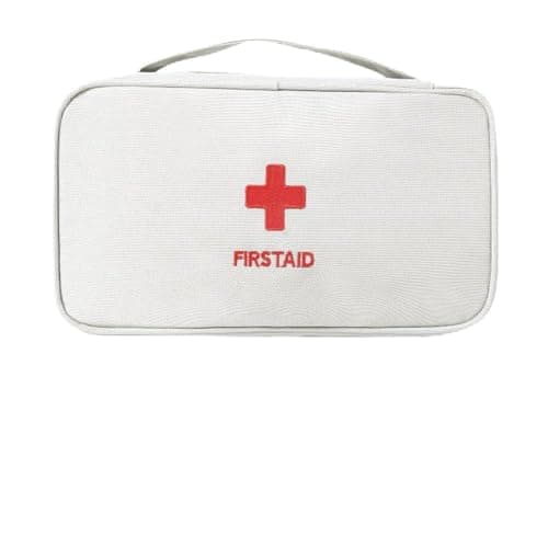 XINGSUI 1 Pcs Empty First Aid Bag, Travel Medicine Bag, for Home, Office