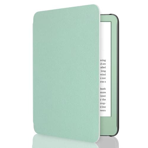 MoKo Case Fits 6" Kindle Basic 11th Generation 2024/2022, Agave Green