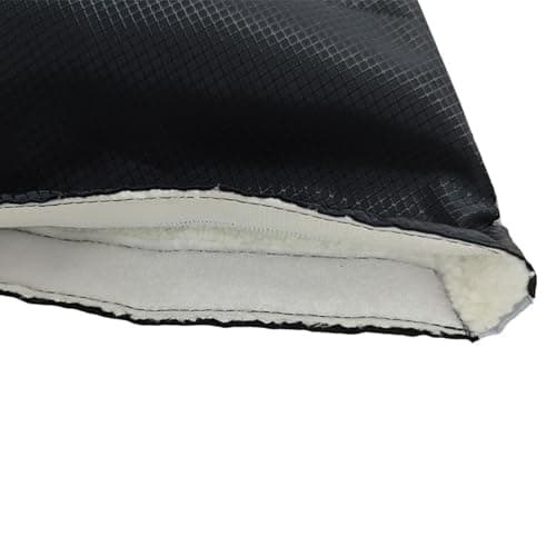 Walker Gloves - Fleece Lined Thermal Mittens, Waterproof Hand Warmers Reflective Mobility Aid Accessory | Winter Protection Gear for Wheelchair Rollator Bike Outdoor Use — view 6
