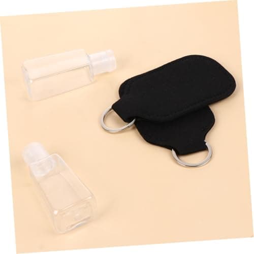 Perfume Chain Bottle 30ml Neoprene 6pcs Portable Cover with Key — view 4
