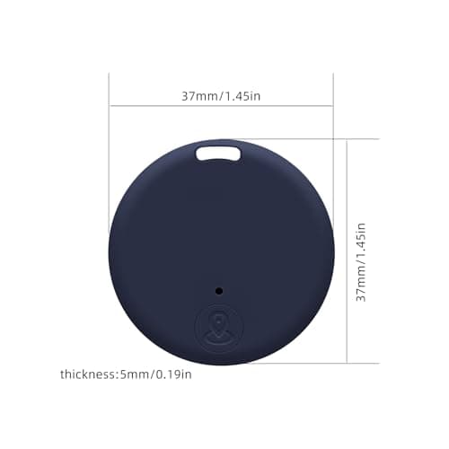 Key Finder, Bluetooth Item Locator Mini GPS Tag Live Tracking on Free App Bluetooth 5.0.Key Finder for Wallets Pets Lggage Child Locators Finder Anti-Lost Tag Compatible with Android iOS, Purple — view 2