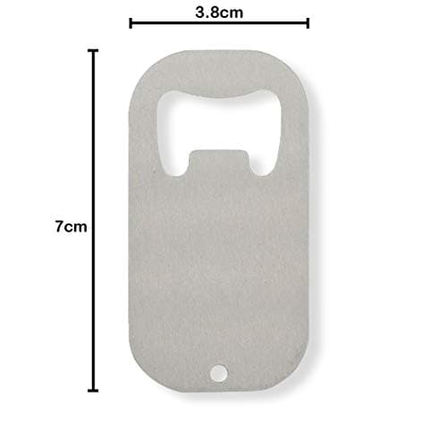 Travel the world Es Grau, Menorca Stainless Steel Bottle Opener Silver — view 2