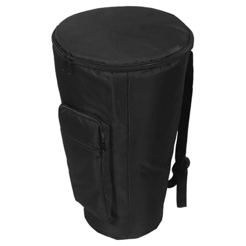 VALICLUD Tambourine Travel Bag Cotton-linen Drum Carrier with Shockproof Design and Enhanced Safety for Outdoor Use