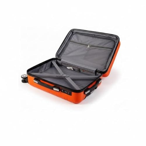 Set of 3 Pcs Luggage Hardshell Suitcase Light Weight, Orange — view 4