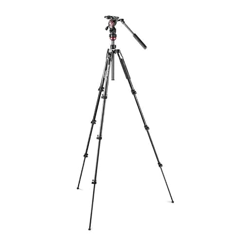 Manfrotto Befree Live, Travel Video Tripod with Fluid Head, Lever Closure — view 4