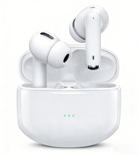Robosynq Bluetooth 5.3 Wireless Earbuds, 30H Playtime, HiFi Stereo Sound, 4 ENC Noise Cancelling Mic, IPX7 Waterproof, Fast Charge Touch Control In-Ear Wireless Headphones for iPhone/Android/IOS