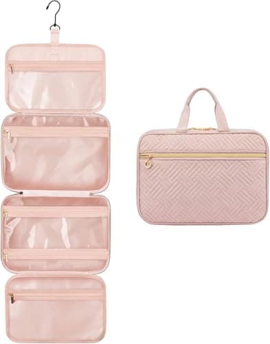 LOVEVOOK Toiletry Bag Hanging for Women, Travel Wash Toiletries Makeup Bags