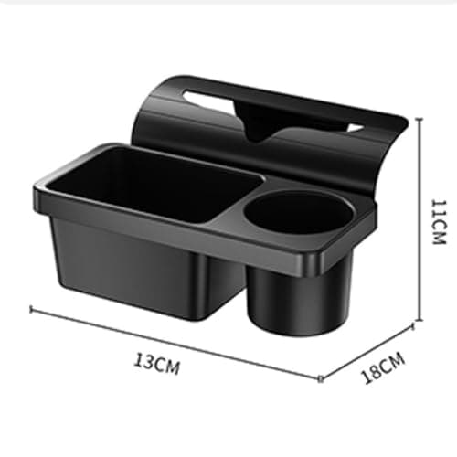 Tbest Car Window Cup Holder 9.06in Black Multi Slot Storage (Car Organizer) — view 4