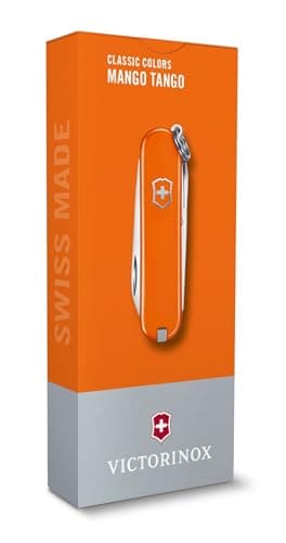 Victorinox Swiss Army Knife Classic SD, Pocket Knife, 7 Functions, Orange — view 4