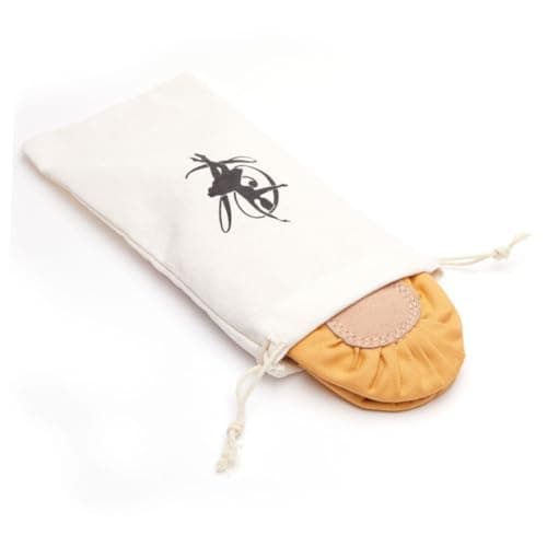 BIUDECO 5pcs Canvas Ballet Shoe Storage Bags Drawstring Design Lightweight Odor-Free Dance Shoe Carrying Bags for Boys and Girls Travel Organiser — view 3