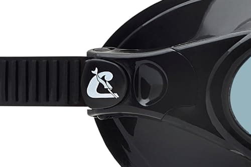 Cressi Cobra Anti Fog Premium Swim Goggles Mask - Black Smoked Lens — view 3