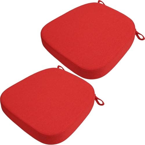 U-Shaped Non-Slip Seat Cushion Thick & for Kitchen Dining Garden Office 5-Pack (43x40x8cm) - Comfortable Support for Long Hours
