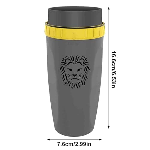 Twist Top Cup - Insulated Travel Mug, Twistable Water Cup | Portable 300 Ml Close Cup with Straw, Leakproof Travel Coffee Mug, Reusable Travel Mug, Twist Thermal Cup for Students, Girls, Women — view 6