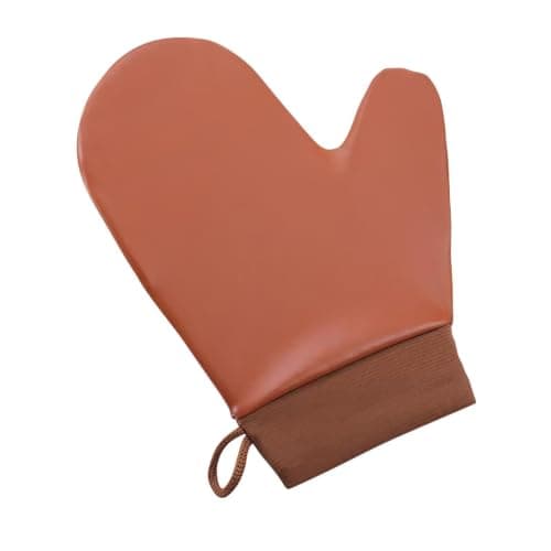 Tan Glove Applicator, Faux Leather Sunscreen Glove