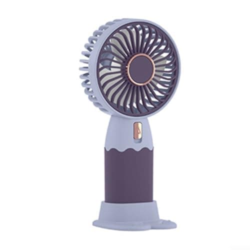 Axorafow Cartoon Handheld Fan Portable USB Rechargeable for mini Mobile Holder Silent Small Air Cooler for School Trip 16x8cm — view 3