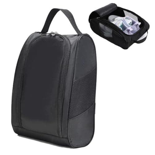 Waterproof Shoe Bag for Men & Women, Golf & Rugby Boot Bag, Portable Sports Shoe Organiser, Durable Shoe Storage Bag for Travel Gym Outdoor Organize and Protect Your Shoes with Ease