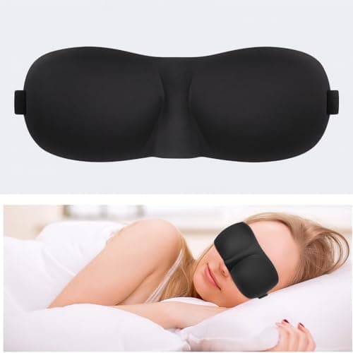 NAKOSITE Ear Plugs for Sleep 45dB, 4 Sizes + Padded Sleep Mask + 5 Pairs Foam Earplugs – Reusable Noise Cancelling Kit for Travel, Studying – Premium Silicon — view 3