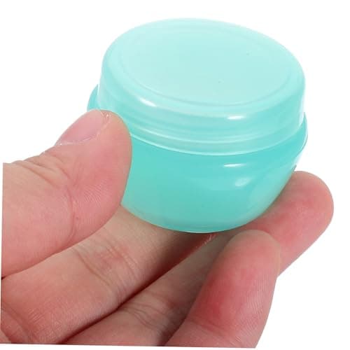 10 Pack Travel Size Cream Jars 10g Plastic Refillable with Lids — view 5