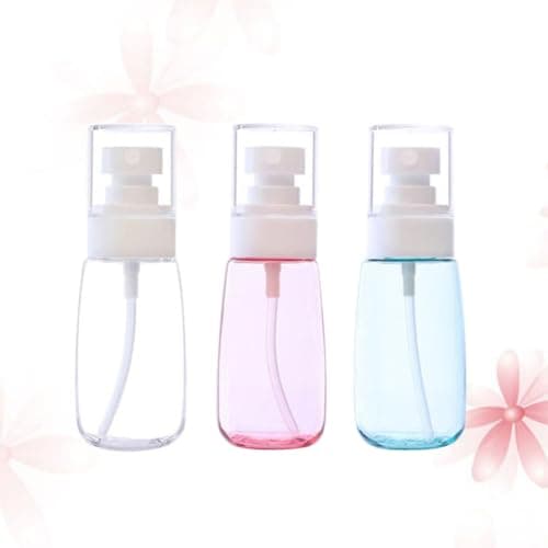 GAROZATION Portable Subpackaging Bottles 100ml 3pcs Reusable Press Pump Spray Bottles Sunscreen Sprayers for Storing Clean Water and Travel Use — view 3