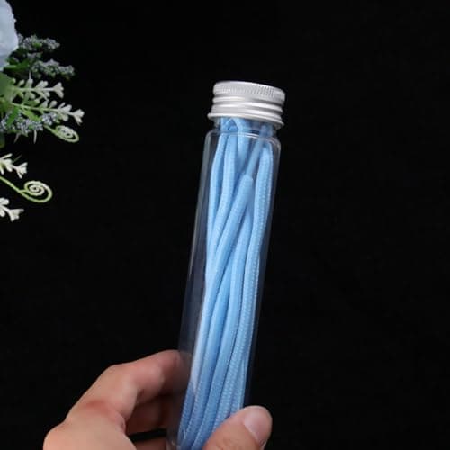 Shoelace Storage Tube with Lid 5pcs Plastic Aluminum — view 4