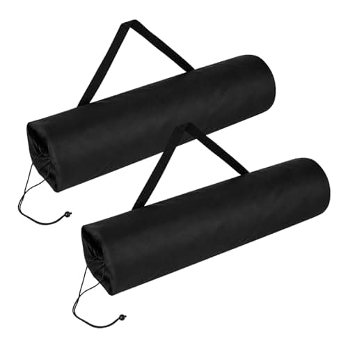 Goktvai 2pcs Large Camping Chair Bags Replacement for Coleman (Black)