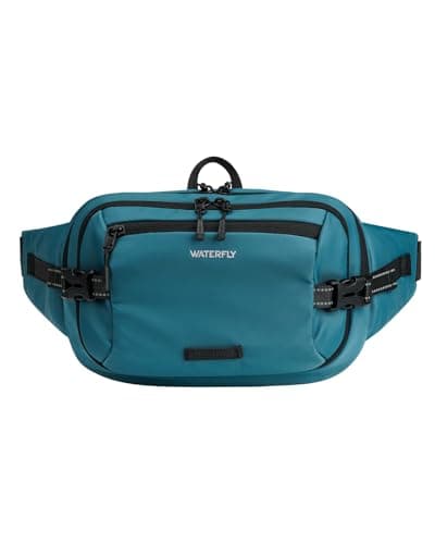 Waterfly 3L Large Bum Bag: RFID Blocking Anti-Theft Fanny Pack for Travel