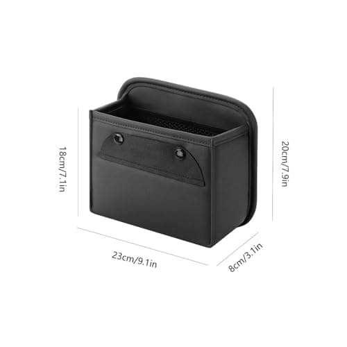 Automotive Garbage Cans Leakproof Leather Backseat Storage Bag — view 5